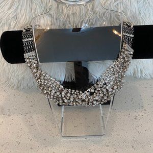 Rhinestone Statement Necklace